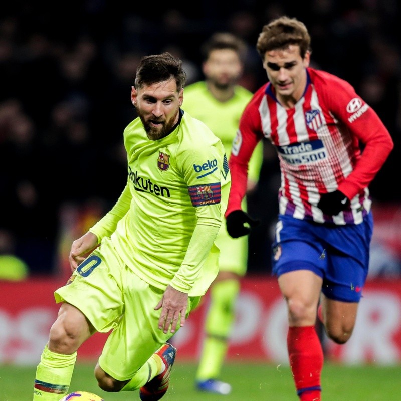 Griezmann, en la reunión con directivos del Atlético Madrid: "Yo a Messi no le puedo decir que no"