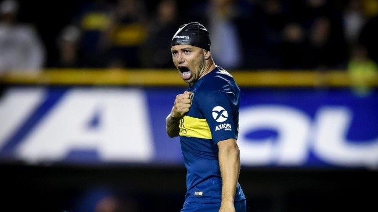 Mauro Zárate sigue re manija y subió a Instagram su foto festejando el triunfo de Boca