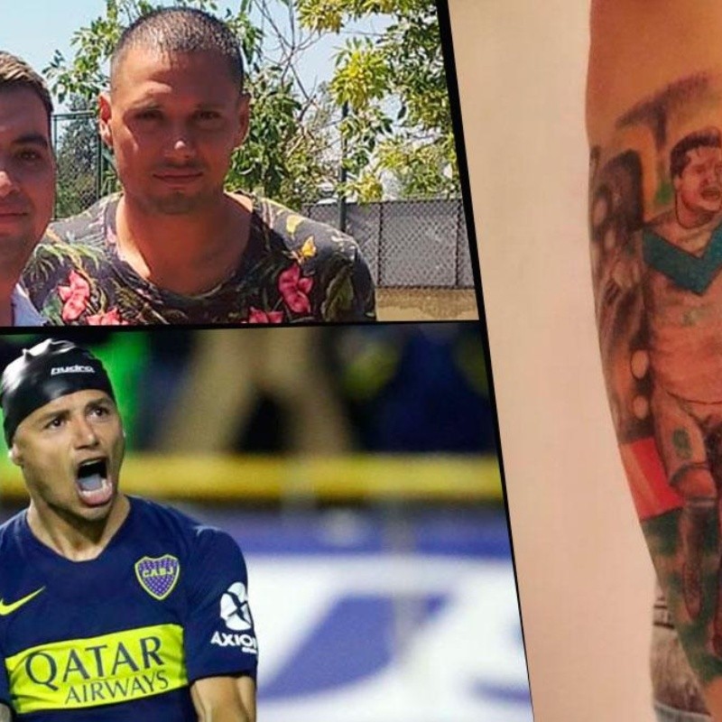 El hincha de Vélez que tiene tatuado a Zárate: "Pensé rasparme el brazo con una tapita de cerveza"