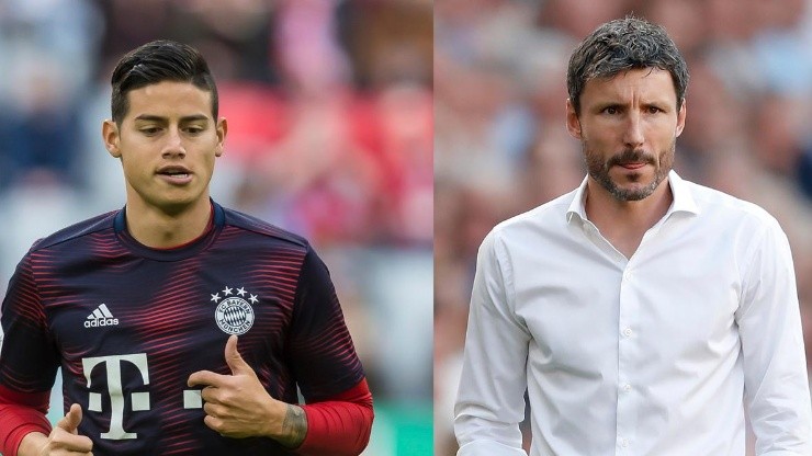 La historia que une a James y Mark Van Bommel, el posible nuevo DT del Bayern