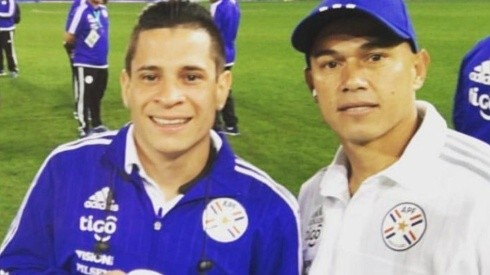 Iturbe y Verón compartieron varias concentraciones con la selección de Paraguay