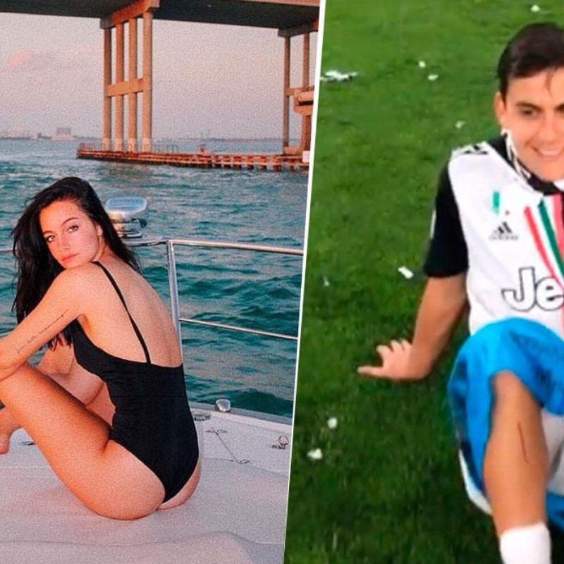 Oriana Sabatini se puso la de la Juventus y festejó con Dybala: "Sos enorme, chiquito"