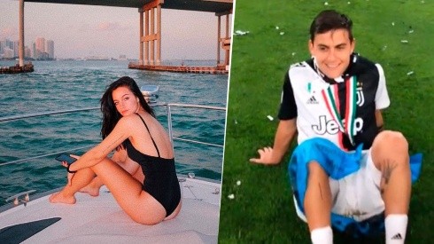 Oriana Sabatini se puso la de la Juventus y festejó con Dybala: "Sos enorme, chiquito"