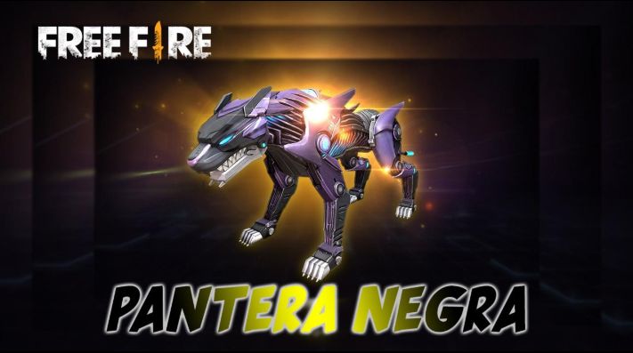  Free  Fire  presenta a su nueva mascota La Pantera Negra 