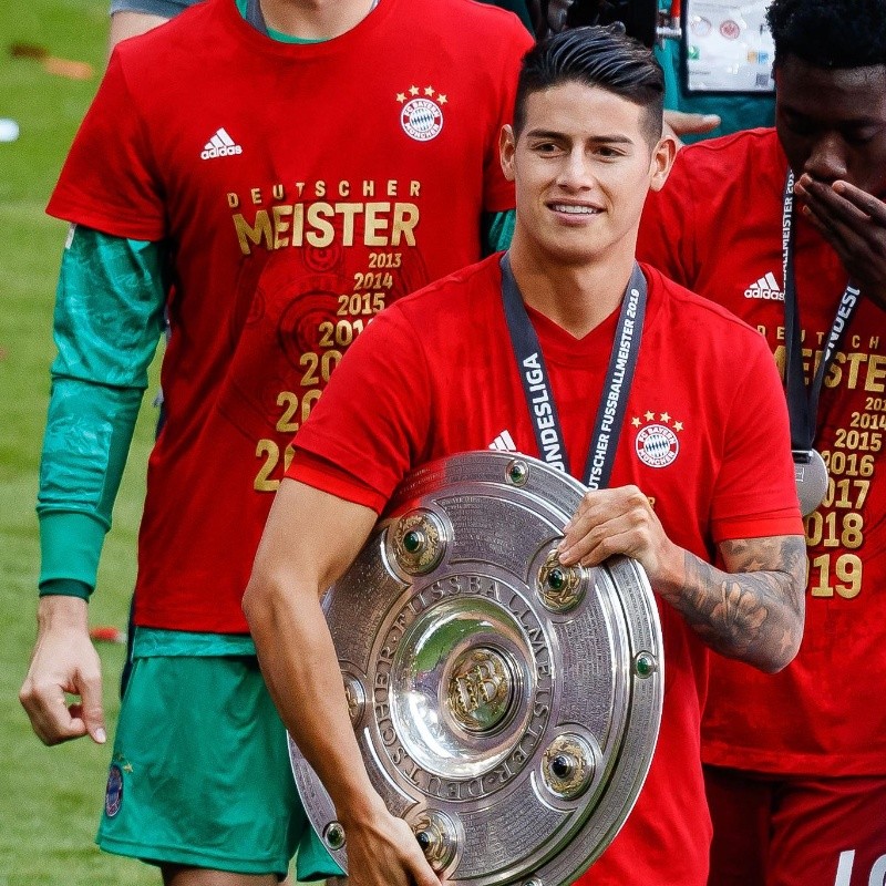 Tras ganar la Bundesliga, James Rodríguez cumplió con lo que muchos le venían exigiendo