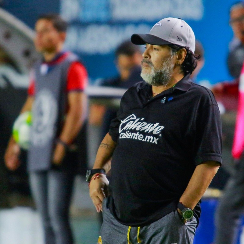 Las condiciones de Maradona para seguir en Dorados