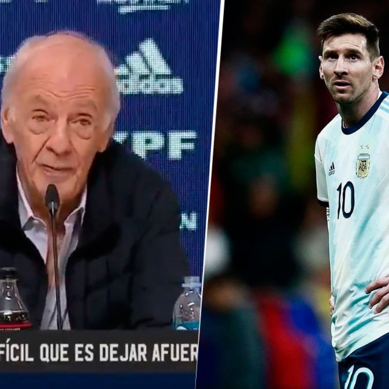 Menotti defendió a Messi de los periodistas: "No hay nadie que sueñe más con ganar un título"