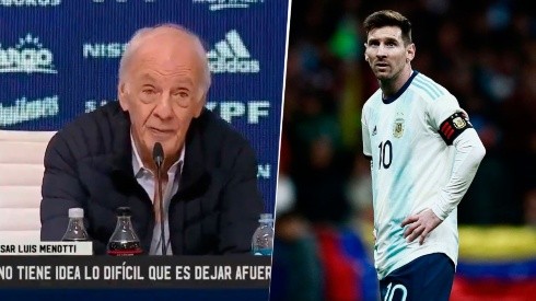 Menotti defendió a Messi de los periodistas: "No hay nadie que sueñe más con ganar un título"