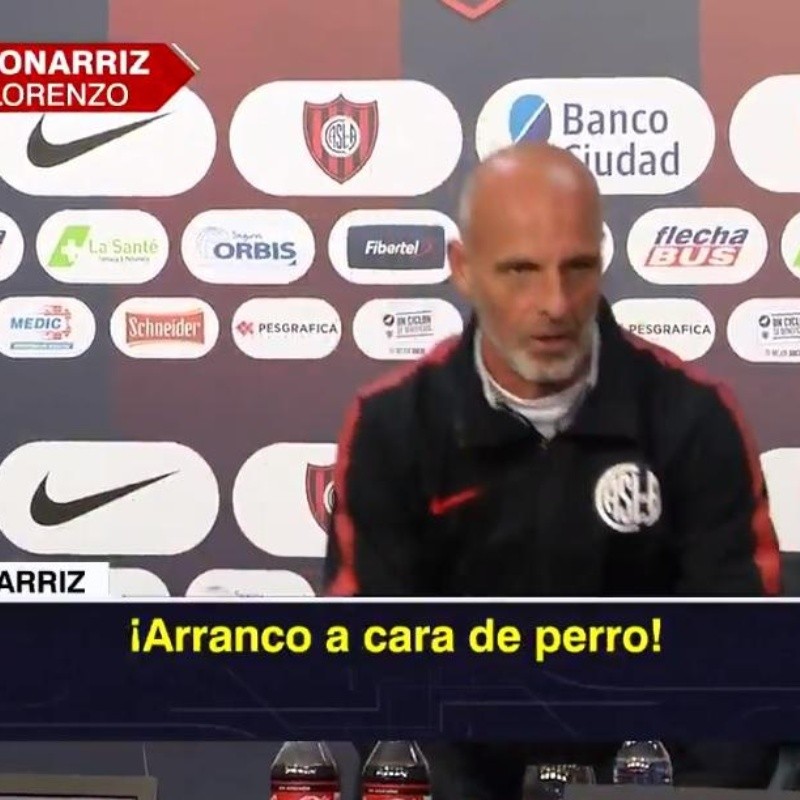 Almirón se fue de San Lorenzo... ¡y el técnico interino que lo reemplaza está totalmente loco!