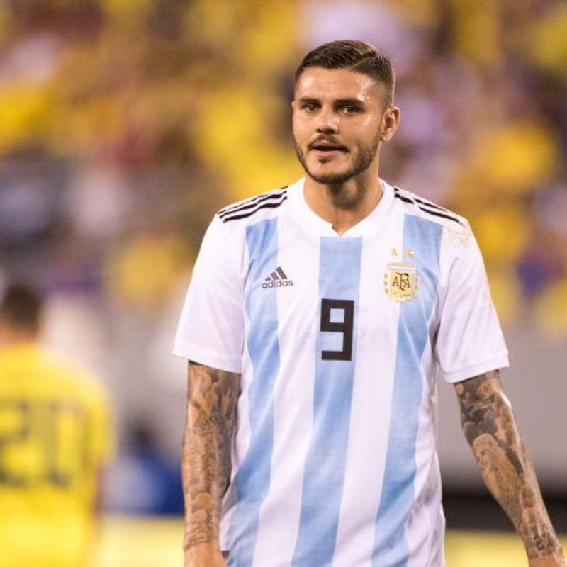 Los dos posteos de Icardi tras no ser convocado a la Copa América