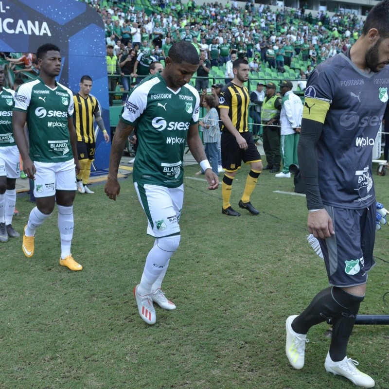 Cali salvó el empate en casa con un golazo contra Peñarol, en la Sudamericana