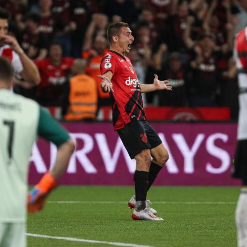 River la sacó barata: Athletico Paranaense ganó por la mínima la primera final