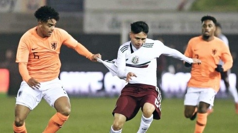 Domínguez fue titular en la derrota de México Sub 20 ante Italia