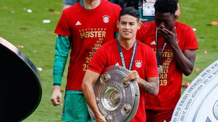 James Rodríguez está casi afuera del Bayern y tres grandes de la Premier League lo quieren