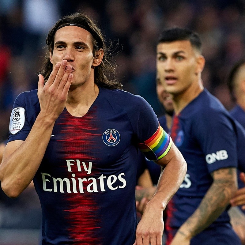 Cavani tuvo que elegir entre Boca y River y no dudó: "Es un equipo que inspira, que me gusta"