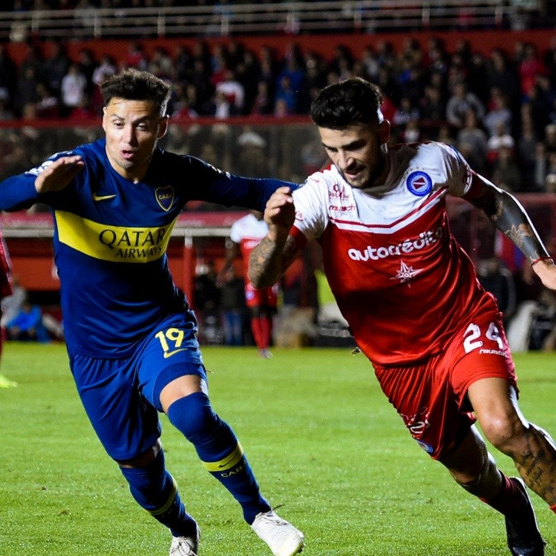 Qué canal transmite Boca vs Argentinos por la Copa de la Superliga