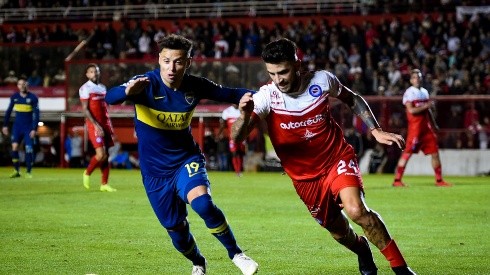 Boca vs Argentinos por la Copa de la Superliga.