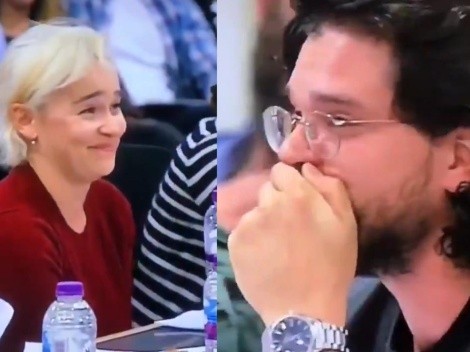 Game of Thrones: La reacción de Kit Harington y Emilia Clarke al enterarse de LA escena [VIDEO]