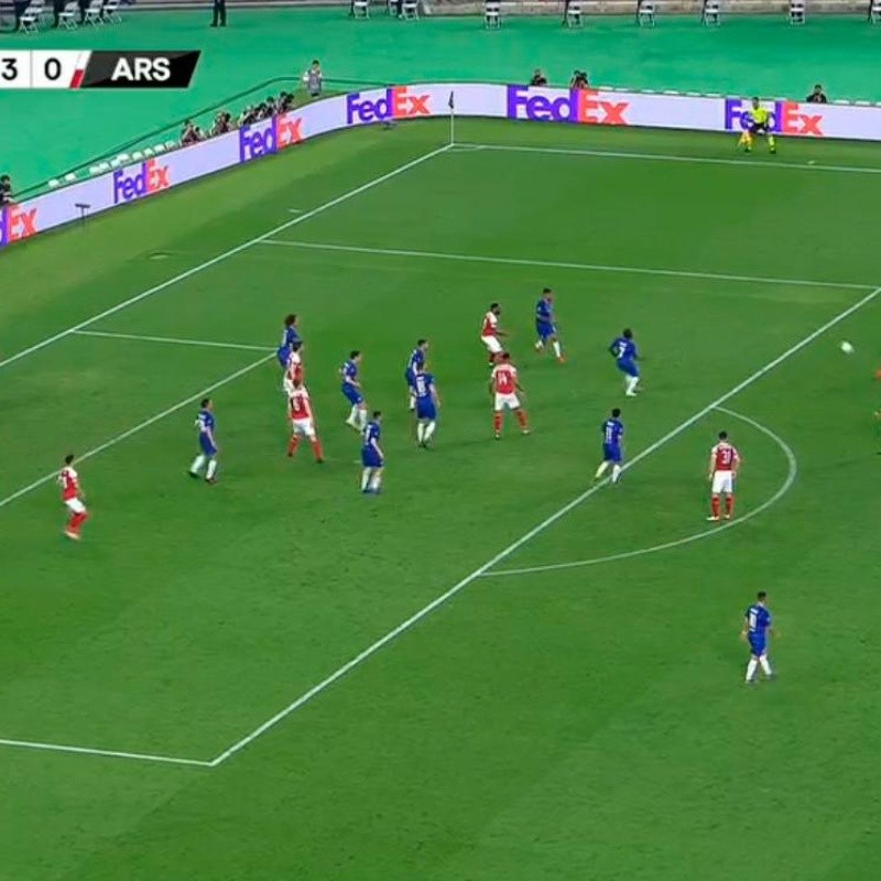 Iwobi hizo un golazo para el Arsenal, pero Chelsea metió otro en la jugada siguiente