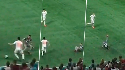 Qué loco que está: Pity Martínez encaró al 10 rival ¡y lo dejó en el piso!