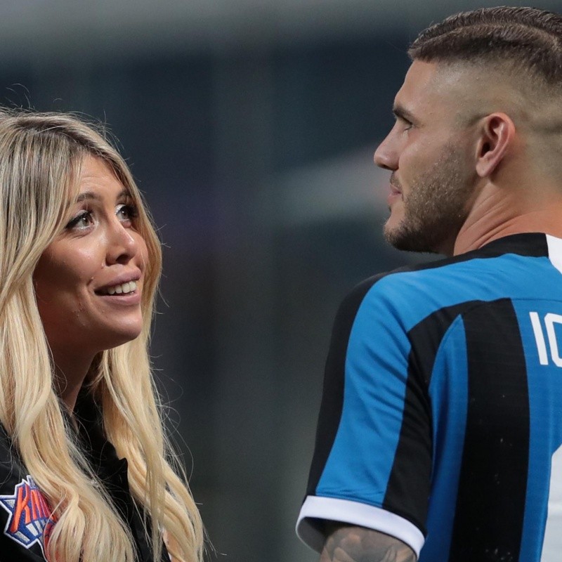 Felices: Icardi y Wanda recibieron muy buenas noticias de Inter