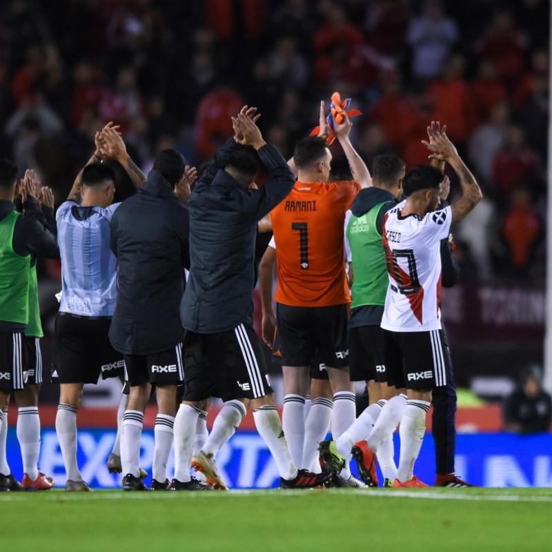 River arrancó el día de la final en Instagram con un mensaje tan simple como contundente