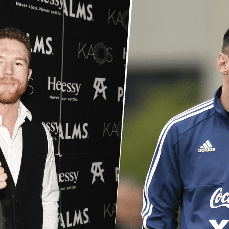 Modelo a seguir: Messi copió a Canelo Álvarez en las redes sociales