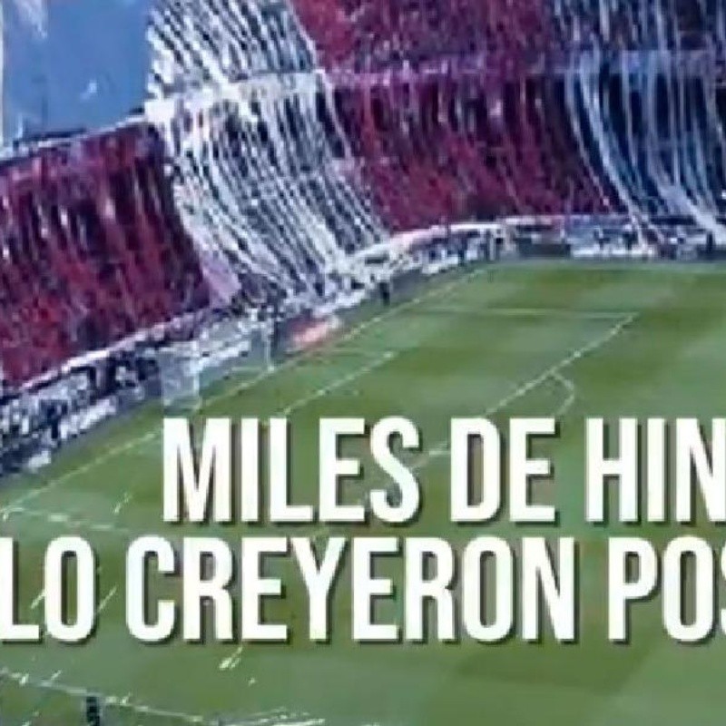 Tuit y video épico: así festejó la Conmebol el nuevo título de River