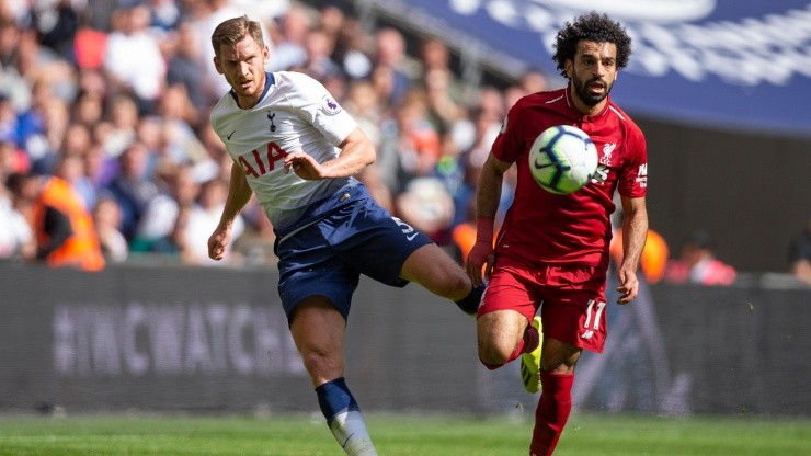 Jan Vertonghen, Mohamed Salah (Foto: Getty)