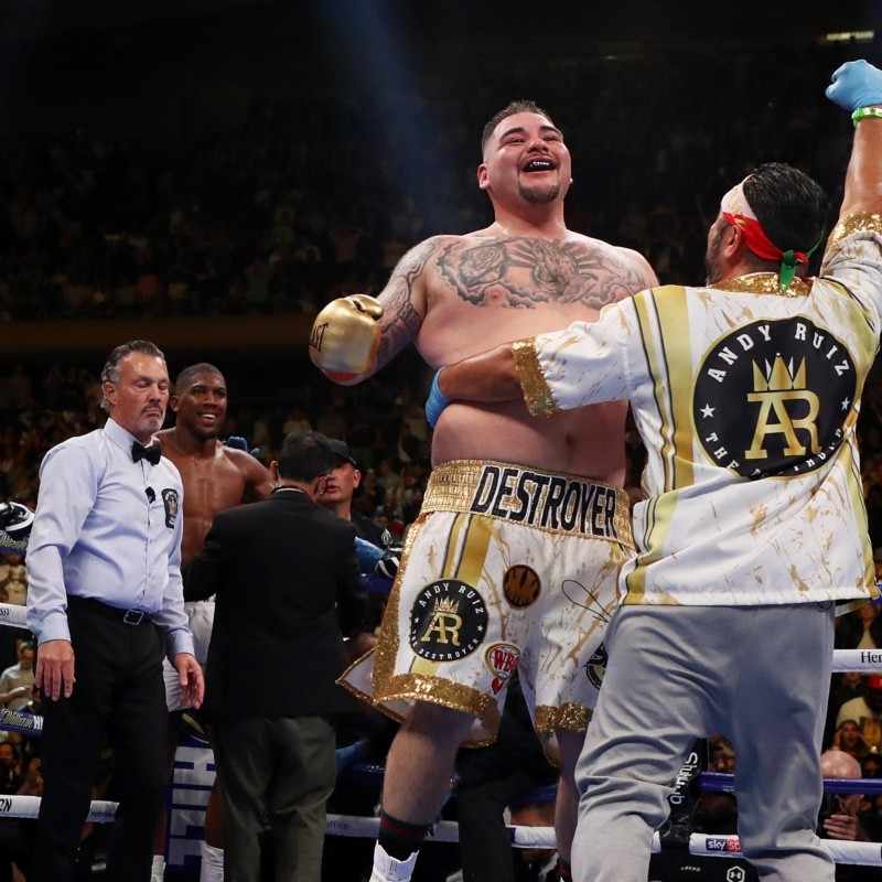 Histórico, Andy Ruíz: por primera vez un mexicano fue campeón de peso completo