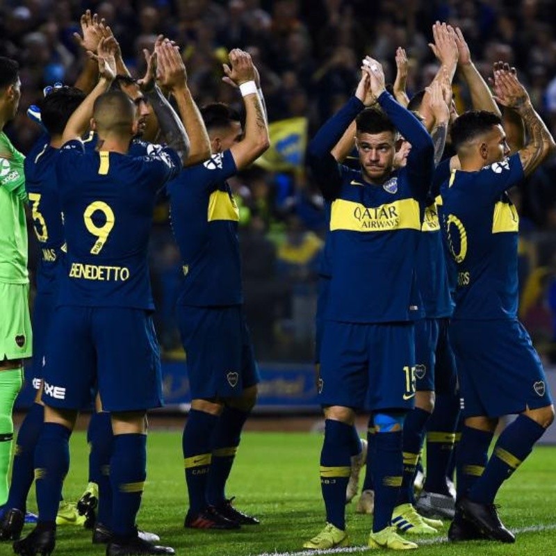 Con doble 5 improvisado, así forma Boca ante Tigre