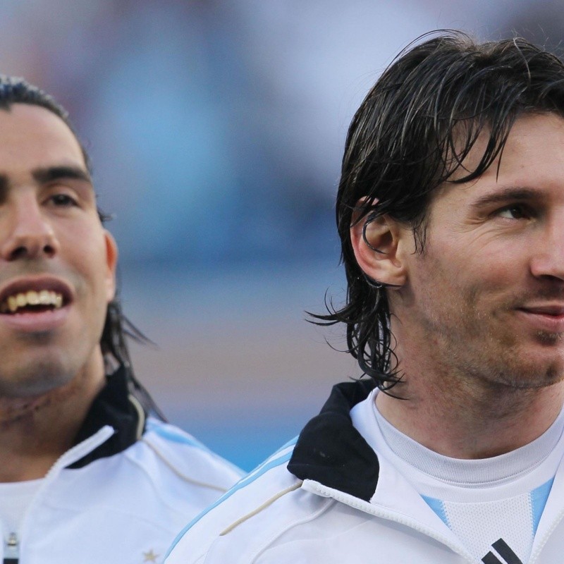 Tevez, rendido a los pies de Messi: "Mostró que es humano, igual que nosotros"