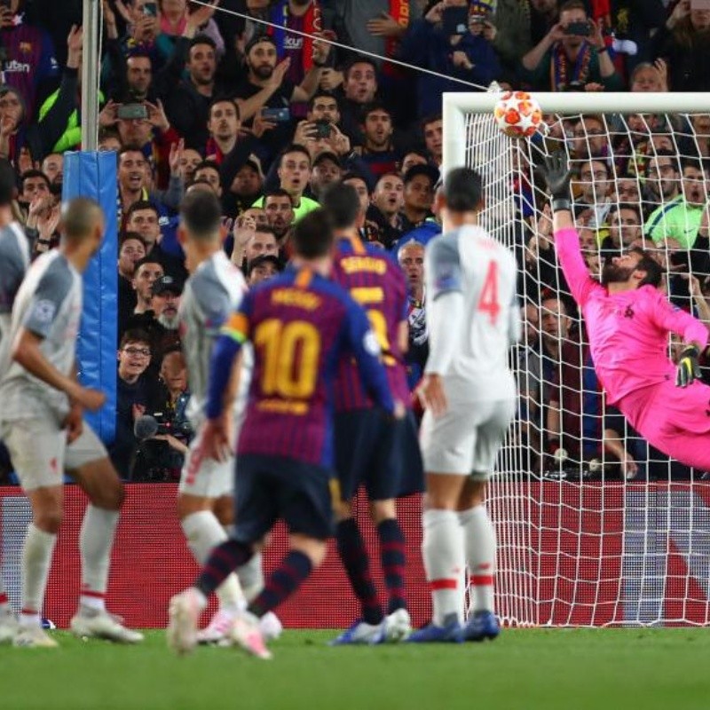 Al fin la Champions League alegró a Messi: eligió su gol al Liverpool como el mejor del año