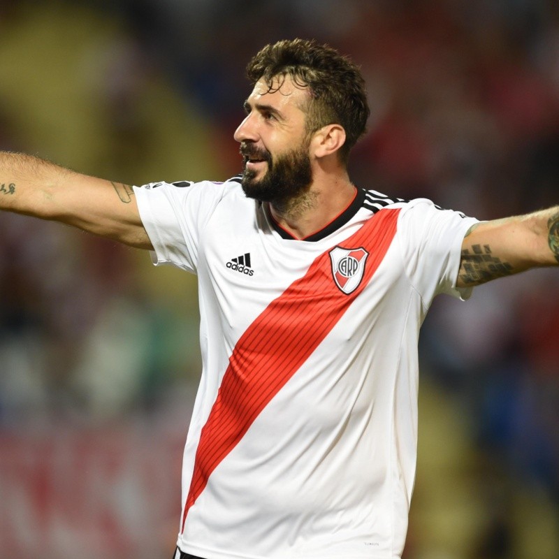 Alerta para River: Pratto, su hombre del momento, jugó un mes con una lesión y ahora tendrá que parar