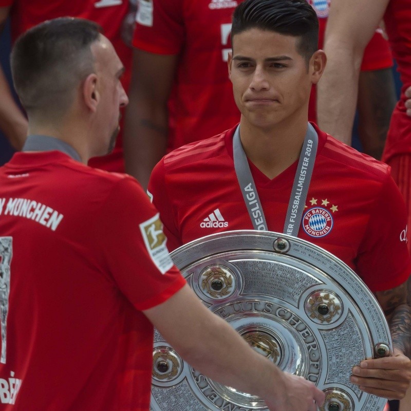 James Rodríguez da las gracias y dice adiós al Bayern Munich