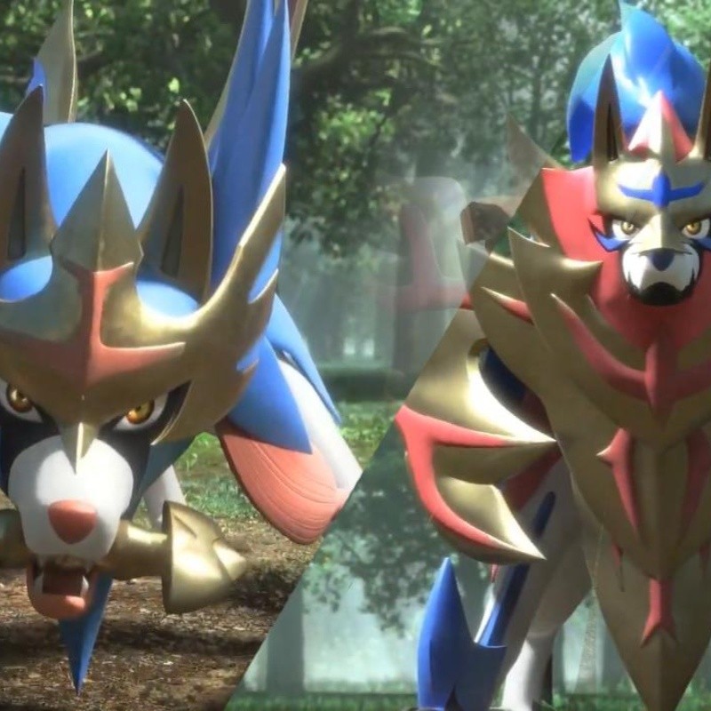 Zamazenta y Zacian nuevos Pokémon Legendarios de Galar