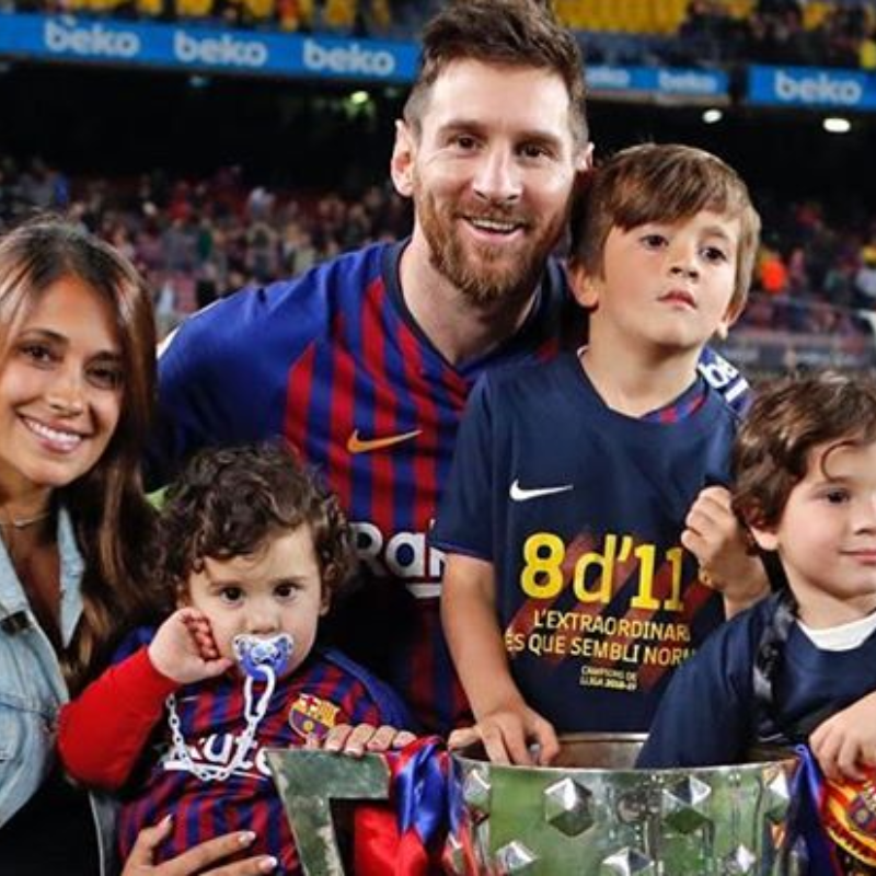 Antonela Roccuzzo mostró cuál es el talento oculto de los pequeños Messi