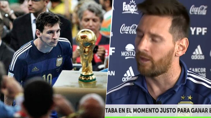 Foto de Lionel Messi y la foto.