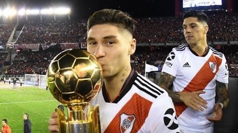 Foto de Gonzalo Montiel, jugador de River.