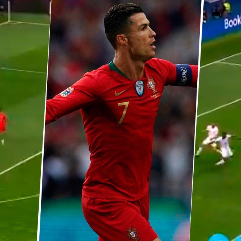 ¡Siuuu! A los 87' y 90': los dos golazos de Cristiano Ronaldo para definir el partido