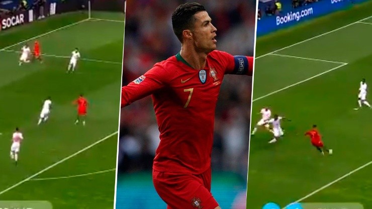 ¡Siuuu! A los 87' y 90': los dos golazos de Cristiano Ronaldo para definir el partido