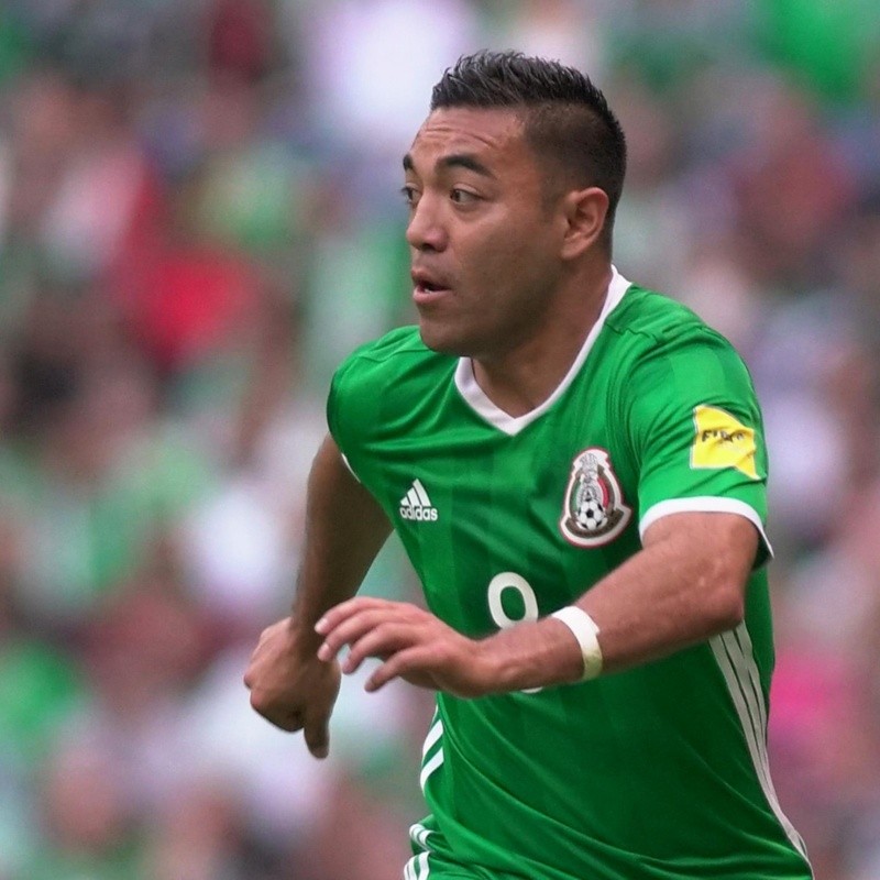 Marco Fabián fue a alentar a México al Estadio