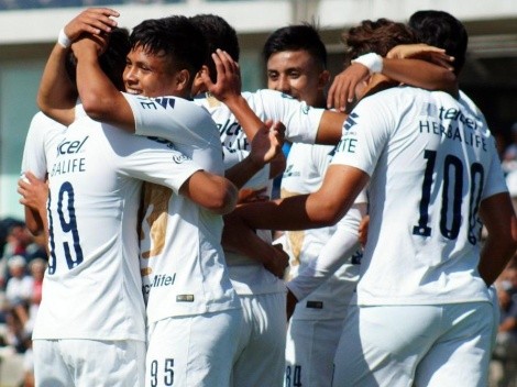Pumas golea a Juárez en la ida de la final de la Segunda División
