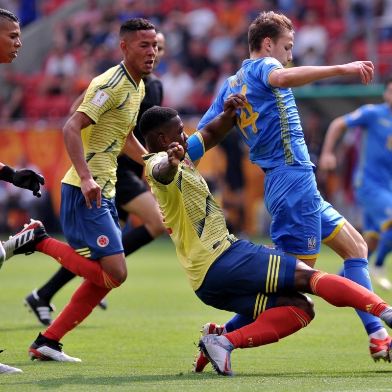 Se acabó el sueño: Colombia, eliminada del Mundial Sub 20 tras caer contra Ucrania