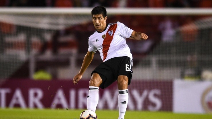 Luciano Lollo en la Copa Libertadores de América.