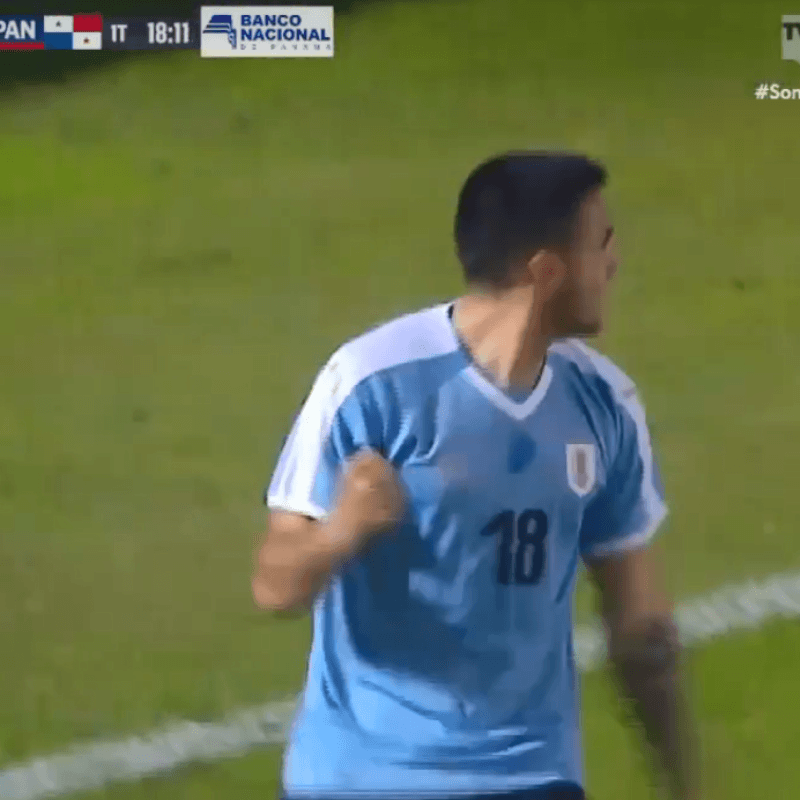 Descansá tranquilo, Suárez: Maxi Gómez tardó 18' en abrir el marcador para Uruguay