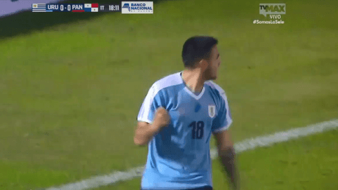 Descansá tranquilo, Suárez: Maxi Gómez tardó 18' en abrir el marcador para Uruguay