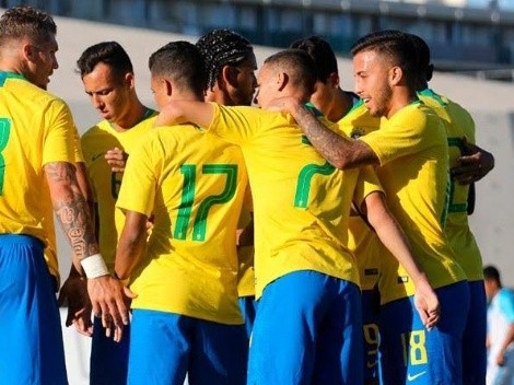 Qué canal transmite Brasil vs Catar por el Torneo Esperanzas de Toulon