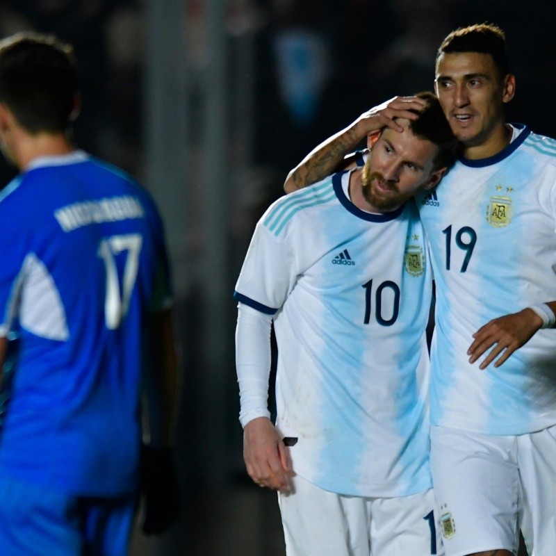 Con el Messi que quiere ver en la Copa América, Argentina vapuleó a Nicaragua en San Juan