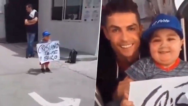 Entendió todo: Cristiano Ronaldo paró el micro de Portugal y le cumplió el sueño a un niño